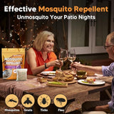 Hetgus Mosquito Repellent for Patio, Mosquitoes Deterrent for Yard/Travel, Mosquito Control for Room, Indoor/OutdoorRepellant Mosquitos, Keep Mosquito Away for Ticks and Gnats-10 Packs, Orange