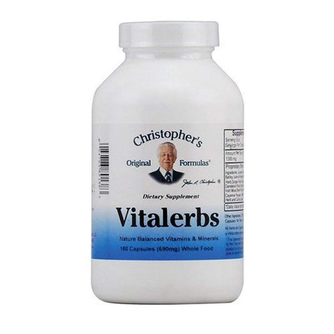 Dr Christopher's Formula Vitalerbs, 675 mg, 180 Count