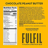 FULFIL Protein Snack Bars, Best Sellers Variety Pack, 15g Protein, Pantry Staples, 12 Count