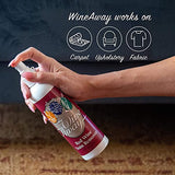 Wine Away Red Wine Stain Remover - Removes Wine Spots - Perfect Fabric Upholstery and Carpet Cleaner Spray Solution - Spray on Stain Wash and Laundry to Vanish Stain - 24 Fl Oz (Pack of 2)