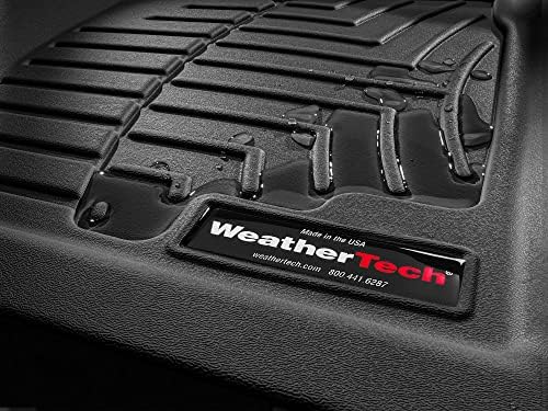 WeatherTech Custom Fit FloorLiners for Ram Truck 1500, Ram 1500-1st Row (4418771), Black