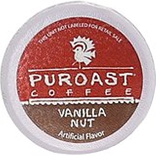Puroast Low Acid Coffee| Vanilla Single Serve Pods | Medium Roast | High Antioxidants & High pH |No Bitter Aftertaste | Reduced Heartburn & GERD Friendly | 72 Count - Compatible with Keurig Brewer