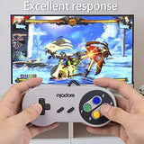 2 Pack USB Controller for SNES Retro Gaming, miadore SNES USB Classic Gamepad Joypad Gamestick for Windows PC MAC Linux Retropie Raspberry Pi 3