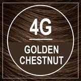Naturtint Permanent Hair Color 4G Golden Chestnut (Pack of 6), Ammonia Free, Vegan, Cruelty Free, up to 100% Gray Coverage, Long Lasting Results