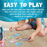 Genius Games Ecosystem: Coral Reef - A Mensa Recommended Family Card Game About Aquatic Animals, Their Habitats & Food Chain | A Light Educational Marine Biology Board Game for Kids and Families