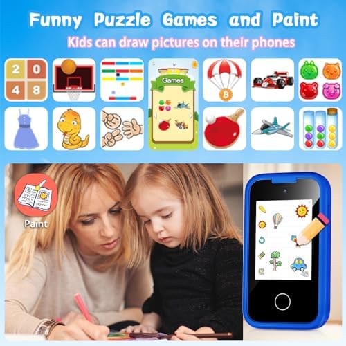 Kids Phone Birthday Gifts Toy for 10 Year Old Girls Boy,