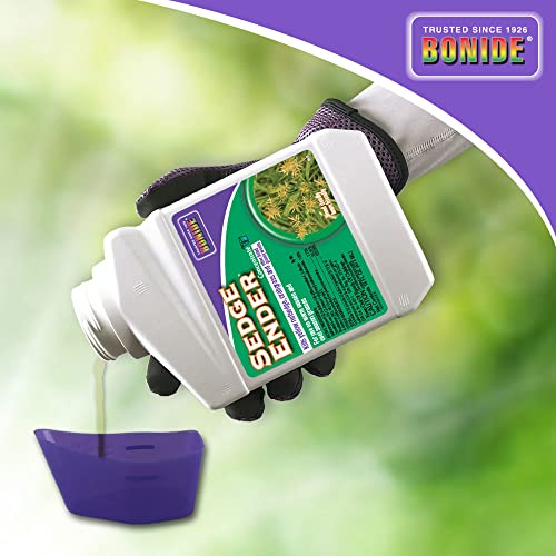 Bonide Sedge Ender, 16 oz Concentrated Weed Killer For Outdoors, Fast-Acting and Rainproof, Lawn Friendly Formula