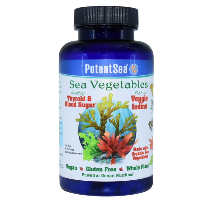 PotentSea Sea Vegetables - 540 mg - 90 Capsules