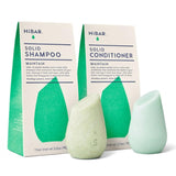 HiBAR Maintain Shampoo and Conditioner Bar Set - Ideal for Oily Hair and Oily Roots, Hydrates Dry Ends, Color Safe Shampoo and Conditioner and Perfect for Frequent Washers