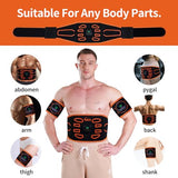 PONATO Electronic Muscle Stimulator, Abdominal Muscles Strengthen for Men and Women