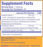 Bari Life Probiotic Supplement, Post-Op Bariatric Probiotics for Digestive Health, 30 Easy to Swallow Capsules, 15 Billion CFU
