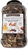 THE WILD MUSHROOM CO. Dried Gourmet Mushroom Mix. (Yellow Boletes, Oyster Mushrooms, Portobello, Porcini). Packed in France. 454 Grams