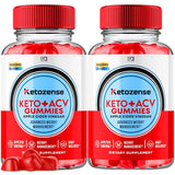 (2 Pack) Ketozense Ketozene Keto ACV Gummies Advanced Weight Loss, Ketozens Gummies Keto+ACV 1000mg, Ketozense Ketozene ACV+Keto Gummies Apple Cider Vinegar Folate Vitamin B12 Beet Root (120 Gummies)