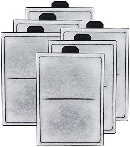 HiTauing 6 Pack PF-L Carbon Cartridge for Top Fin Silenstream PF20, PF30, PF40 and PF75 Power Filters