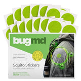 BugMD Squito Stickers Mosquito Repellent Patch Stickers for Adults (78 Stickers), Safe & Effective Insect Repellent Patches for Toddlers, Kids, Camping, Beach & Outdoor Essentials