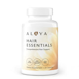 Alaya Hair Essentials - Hair Supplement with Biotin, Keratin, Folic Acid, Vitamin B12, B6 - Lab Tested - Gluten Free - 30 Day Supply