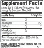 Whole Foods Market, D-Ribose, 8 oz