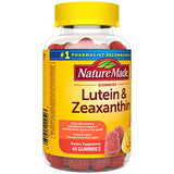 Nature Made Lutein & Zeaxanthin Gummies, Eye and Brain Supplement, 40 Vegan Gummies, 20 Day Supply