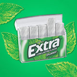 EXTRA Gum Spearmint Sugar Free Chewing Gum Mega Pack, 35 Stick (Pack of 6)