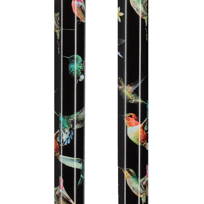 Royal RC Canes Flight of The Hummingbird - Designer Pattern Walking Cane Adjustable - Aluminum Shaft - Stylish Canes for Women and Men Stability - Seniors Walking Stick