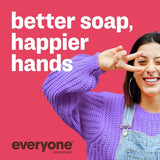 Everyone Liquid Hand Soap Refill, 1 Gallon, Ruby Grapefruit, Plant-Based Cleanser with Pure Essential Oils