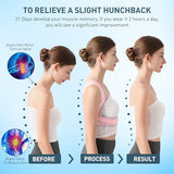 NLNYCT Posture Corrector for Women, Adjustable Back Brace for Posture Corrector Upper Back Pain Relief Providing Pain From Lumbar, Neck, Shoulder, Clavicle, Spine Corrector-(Large/X-Large)