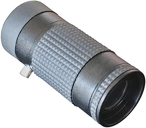 6x16mm Extra Short Focus Reading Monocular with Large FOV Long/Short Distance View, Monocular for Vision Impairment/Low Vision Monocular for Outdoor Activities (616-PR)