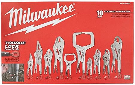 Milwaukee 10-Piece Torque Lock Pliers