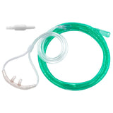 2pk 14Ft Salter-Style Adult High Flow Oxygen Cannula with Swivel Connectors