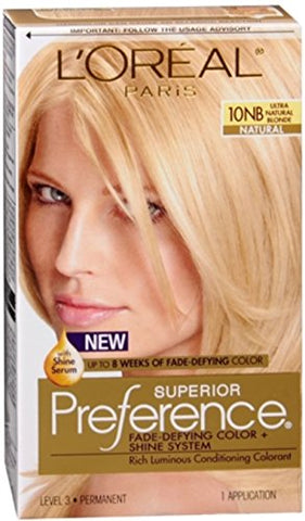 L'Oreal Superior Preference - 10NB Ultra Natural Blonde (Natural) 1 Each (Pack of 2)