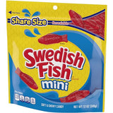 SWEDISH FISH Mini Soft & Chewy Candy, Share Size, 12-12 oz Bags