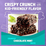 CLIF Kid Zbar Protein - Chocolate Mint - Crispy Whole Grain Snack Bars - Made with Organic Oats - Non-GMO - 5g Protein - 1.27 oz. (15 Pack)