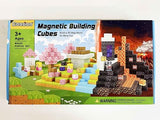 Magnetic Blocks - Build Mine Magnet World Magic Portal Set, Magnetic Tiles 1" Building Blocks Toddler Toys STEM Sensory Outdoor Toys for 3+ Year Old Boys & Girls, Creative Kids Games Kids Toys 84PCS