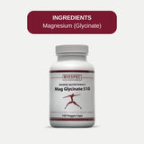 Mag Glycinate 510 – Highly Bioavailable Form of Magnesium – Supports Energy, Muscles, and Cardiovascular Health.*