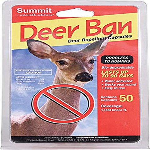SUMMIT RESPONSIBLE SOLUTN 2001 Ban Deer Repellent, 1 Count (Pack of 1)