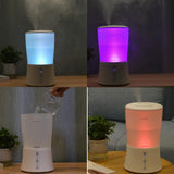 BlueHills Large 2000 ML XL Essential Oil Diffuser Premium Aromatherapy Humidifier for Big Room Home Long Run Extra Large Capacity for Huge Area 2 Liter 2L Color Changing Lights Cool High Mist White-S1