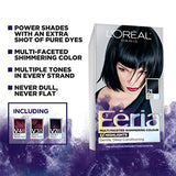 L'Oreal Paris Feria Multi-Faceted Shimmering Permanent Hair Color Hair Dye, V38 Violet Noir (Pack of 2)