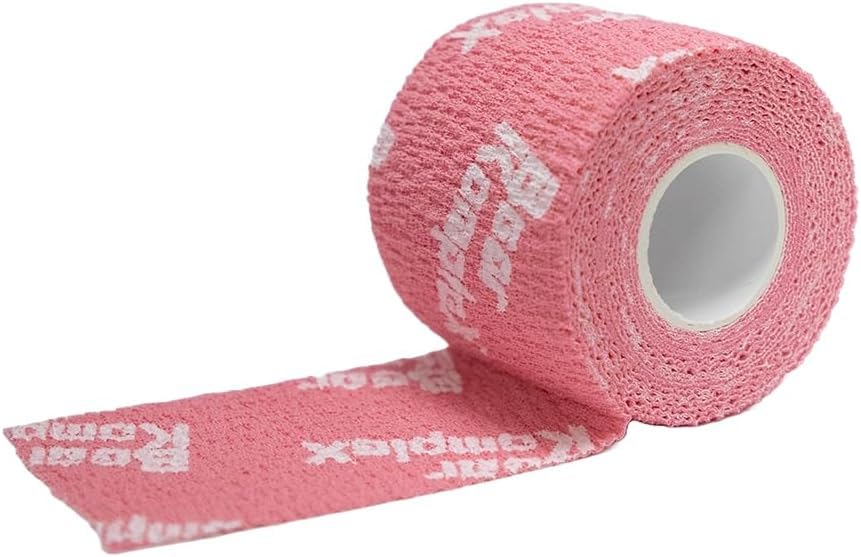 Bear Komplex Athletic Sports Thumb Tape, Premium Adhesive Wrap, 5 cm Tape for at-Home Workouts, Sweatproof, Breathable, and Non-Slip for Lifting, and Hook Grip, Hypoallergenic and Latex Free
