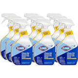 CloroxPro Clorox Clean-Up Disinfectant Cleaner with Bleach Spray, 32 Ounces Each (Pack of 9) (35417)