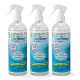 CLEANSMART Daily Surface Spray Disinfectant Kills 99.9% of Viruses, Bacteria, Mold and Fungus, 16 oz Bottle (Pack of 3)