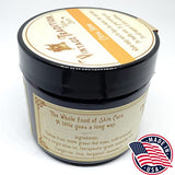 Vintage Tradition Beef Tallow All Purpose Balm – Healing, Hydrating Citrus Oil Skin Care Salve Replaces Body Lotion, Hand Cream, More – Essential Oil, Olive Oil, and Grass-Fed Tallow, 2 fl. oz.