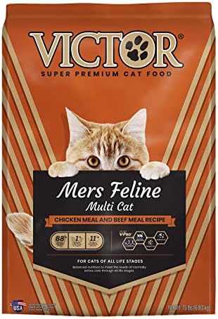 Victor Super Premium Pet Food VICTOR Classic - Mers Feline, Dry Cat Food