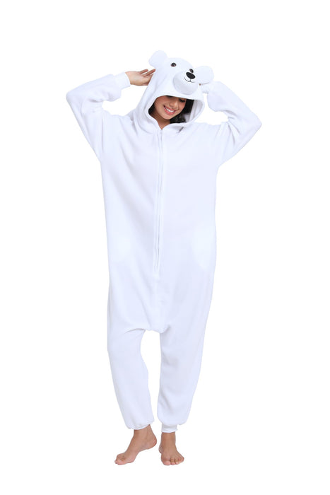 BGOKTA Halloween Animal Onesie Pajamas for Adults Costume Cosplay Homewear One Piece