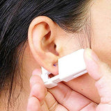 2 Pack Self Ear Piercing Gun Earring Disposable Piercing Kit No Pain Easy Use Ear Piercing Gun Kit Tool with Stud (White)