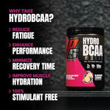 PROSUPPS® HydroBCAA® BCAA/EAA Full Spectrum Matrix, 7g BCAAs, 3g EAAS, 0g Sugar, 0g Carbs, (30 Servings, BlackBerry Lemonade)