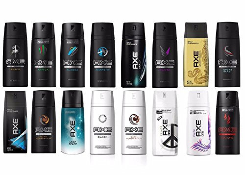 AXE body spray deodrant Mix within the available kinds (Mix within the available kinds, 24X150ML)
