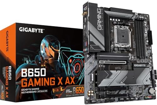 Gigabyte B650 Gaming X AX AMD B650 Socket AM5 ATX DDR5-SDRAM Motherboard (Renewed)