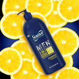 Suave Shampoo Conditioner Bodywash Men 3 in 1 Citrus & Sandal Wood to Cleanse and Nourish Hair and Skin, 40 oz Pack of 3