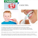 Caredo Kids Hydroxyapatite Toothpaste with Reversing Cavities & Fluoride-Free Tooth Paste, Safe Toddler Enamel Repair Toothpaste for Baby & Teens as Tooth Decay Reversing + Fruity Flavor 1 Tube