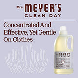 Mrs. Meyer's Clean Day Liquid Laundry Detergent, Cruelty Free and Biodegradable Formula, Lavender Scent, 64 oz- Pack of 2